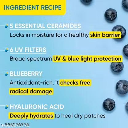 Drybins Sunscreen-SPF 40+ PA+++ Whitening sunscreen for Anti-Wrinkle, Non Greasy with Broad Spectrum, UVA & UVB Rays Protection, Tan Free Skin and Sun Protection for All Skin Types 100ml pk 2