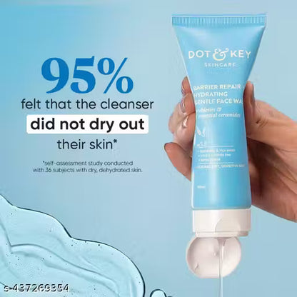 Dot and Key Barrier Repair Hydrating Gentle Face Wash, 100ml