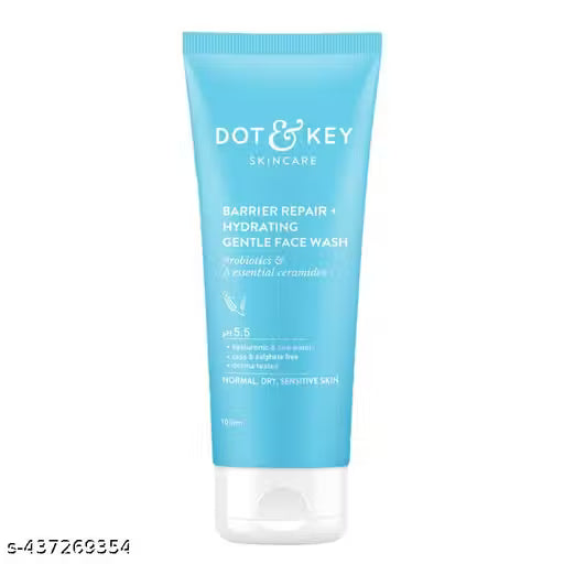 Dot and Key Barrier Repair Hydrating Gentle Face Wash, 100ml